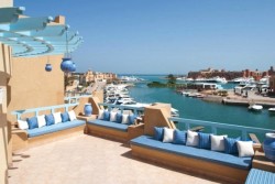 Captains Inn Hotel, El Gouna - Red Sea. Balcony.